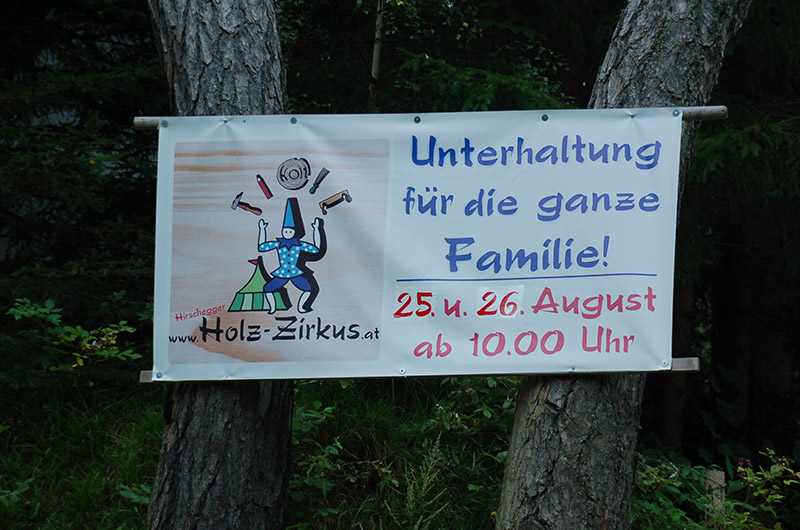 Hirschegger Holz Zirkus 2012